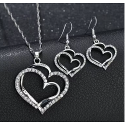 Adria komplet šperků zdobený zirkony KZ010