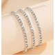 Amanda – stříbrný zirkonový náramek NR05