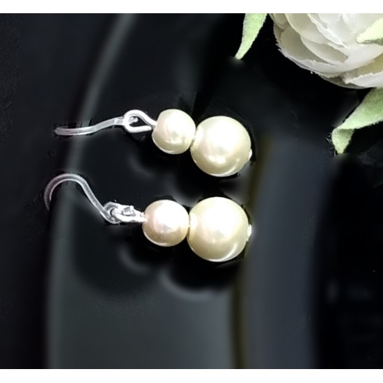 Náušnice hypoalergenní perličkové NAH02