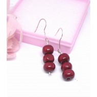 Náušnice Wood NA090