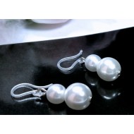 Náušnice hypoalergenní perličkové NAH02