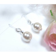 Náušnice hypoalergenní perličky NAH04a