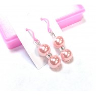 Náušnice hypoalergenní perličkové NAH06