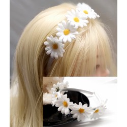 Čelenka do vlasů kopretiny C002