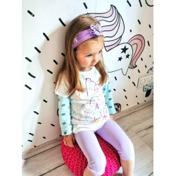 Čelenka do vlasů elastická látková dětská C078