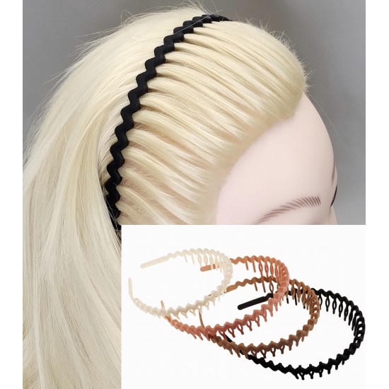 Čelenka do vlasů Adria hřebínková měkčená C060