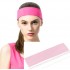 Čelenka do vlasů elastická látková růžová světlá C075d
