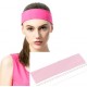 Čelenka do vlasů elastická látková růžová světlá C075d