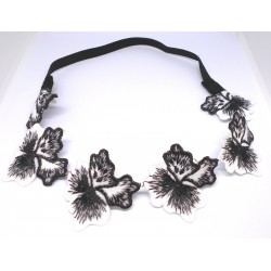 Čelenka do vlasů s kvítky C120