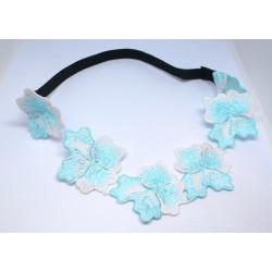 Čelenka do vlasů s kvítky C120C