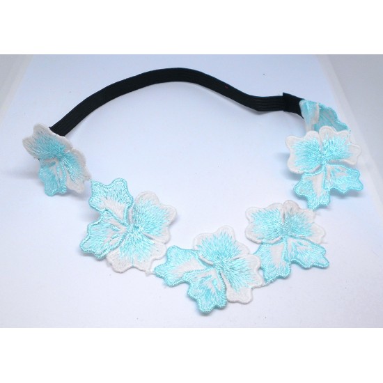 Čelenka do vlasů s kvítky C120C