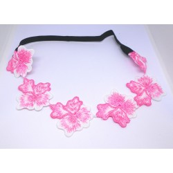 Čelenka do vlasů s kvítky C120A