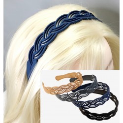 Čelenka do vlasů Amia široká měkčená C091