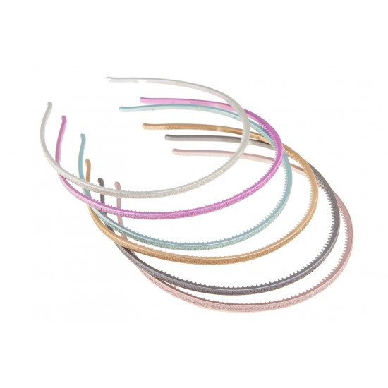 Anita čelenka do vlasů metalická (0.5 cm) C109E