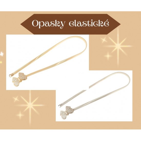 Ozdobný dámský elastický opasek OP001 Ozdobný dámský elastický opasek OP001