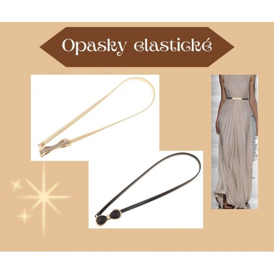 Ozdobný elastický dámský opasek OP004