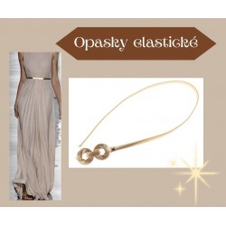 Ozdobný elastický dámský opasek OP009