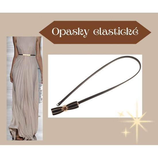Ozdobný elastický dámský opasek OP008