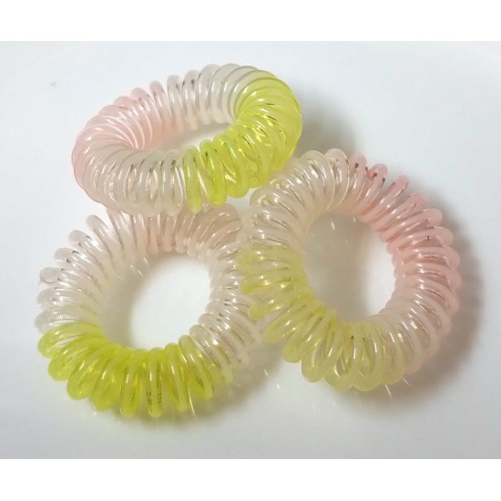 Gumička do vlasů Darina spirála (sada 3ks) G011