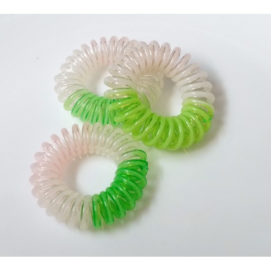 Gumička do vlasů Darina spirála (sada 3ks) G011