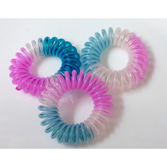 Gumička do vlasů Darina spirála (sada 3ks) G011