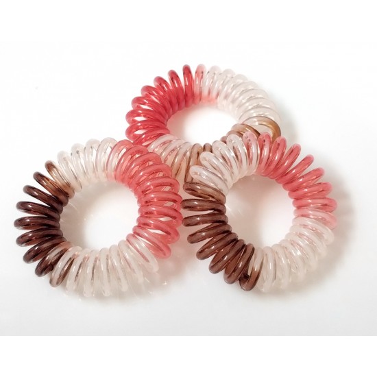 Gumička do vlasů Darina spirála (sada 3ks) G011