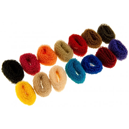 Gumička do vlasů froté malá (sada 4ks) G018