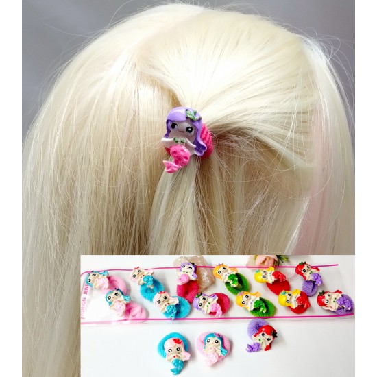 Dětské gumičky do vlasů Mořská panna sada (2ks) G052