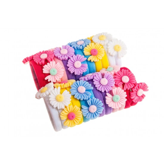 Dětské gumičky do vlasů Kopretina sada (2ks) G061A