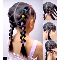 Gumička do vlasů ARIANA mini (sada 5ks) G301b