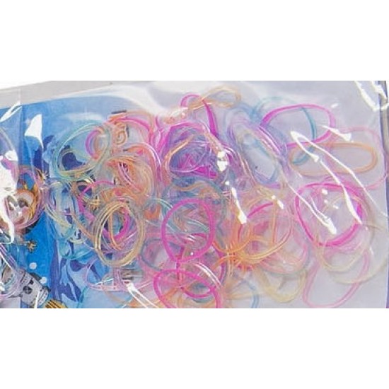 Gumička do vlasů silikonová (40ks) G002a