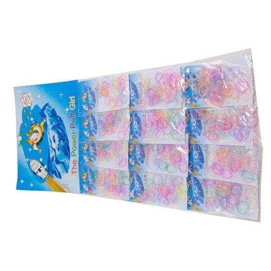 Gumička do vlasů silikonová (40ks) G002a