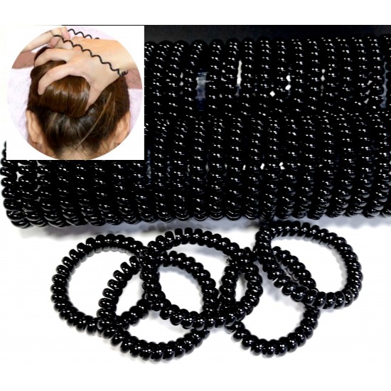 Gumička do vlasů Beata spirála (sada 3ks) G046