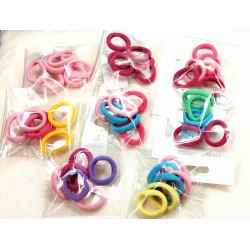 Gumička do vlasů ARIANA mini neon (sada 6ks) G301