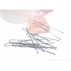 Vlásenka základní pro fixaci účesu střední stříbrná BV002a