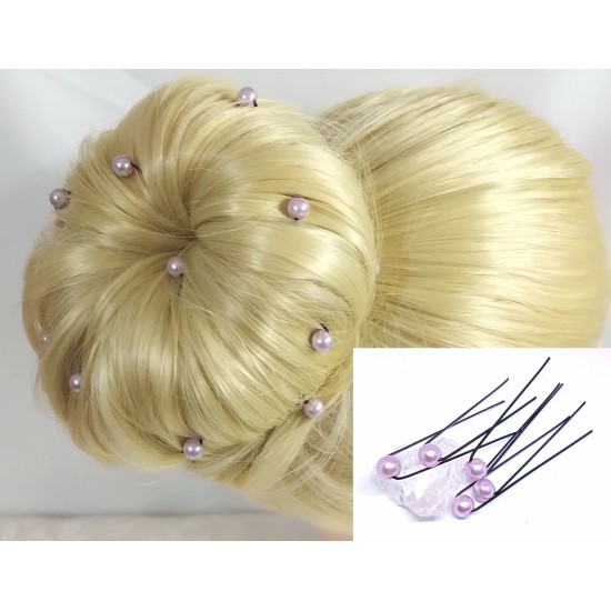 Vlásenka Afrodita s perličkou světle fialovou (sada 3ks) bv05d