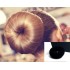 Hair Donut - vycpávka do drdolu maxi černá BD001a