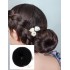 Hair Donut - vycpávka do drdolu černá velká BD002b