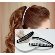 Banánek do vlasů Britany dlouhý černý BB26B Banánek do vlasů Britany dlouhý černý BB26B