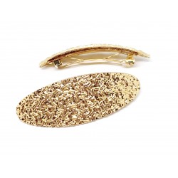 Francouzská oválná spona Erika zlatá SF057