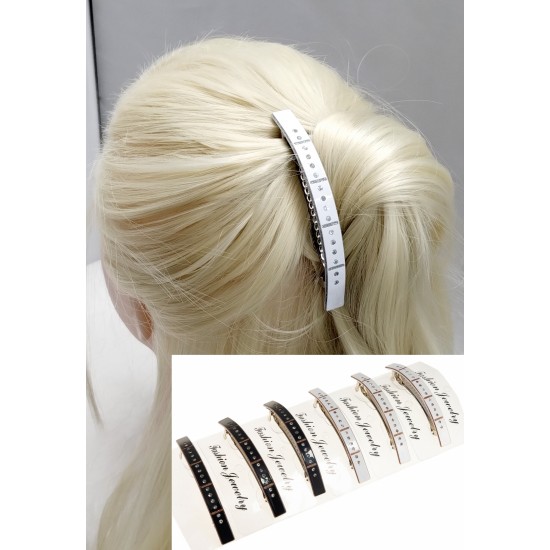 Francouzská spona do vlasů Antika zlatá SF024