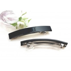 Francouzská spona do vlasů Adinka maxi black SF053