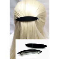 Francouzská spona do vlasů Adinka maxi black SF002