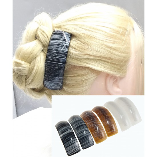 Francouzská spona do vlasů Debi hranatá  SF081b