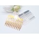 Hřebínek do vlasů kovový BH18A
