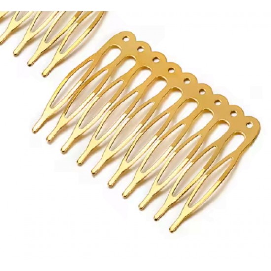 Hřebínek do vlasů kovový BH18A