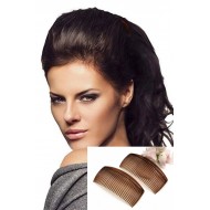 Hřebeny do vlasů dlouhé hnědé (sada 2ks) BH37 Hřebeny do vlasů dlouhé hnědé (sada 2ks) BH37