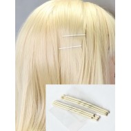 Sponky pinetky do vlasů malé smetanové (6 ks) Pn010B