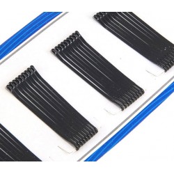 Sponky pinetky  do vlasů černé hladké (sada6 ks) PN002