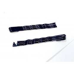 Sponky pinetky do vlasů černé malé vlnka (6 ks) PN004